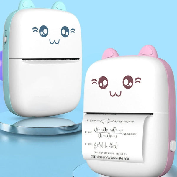 Mini Printer Portable Mini Bluetooth WiFi New  Printer Mobile Phone Photo Title Note Hot Print Pocket Student Error Label Printer